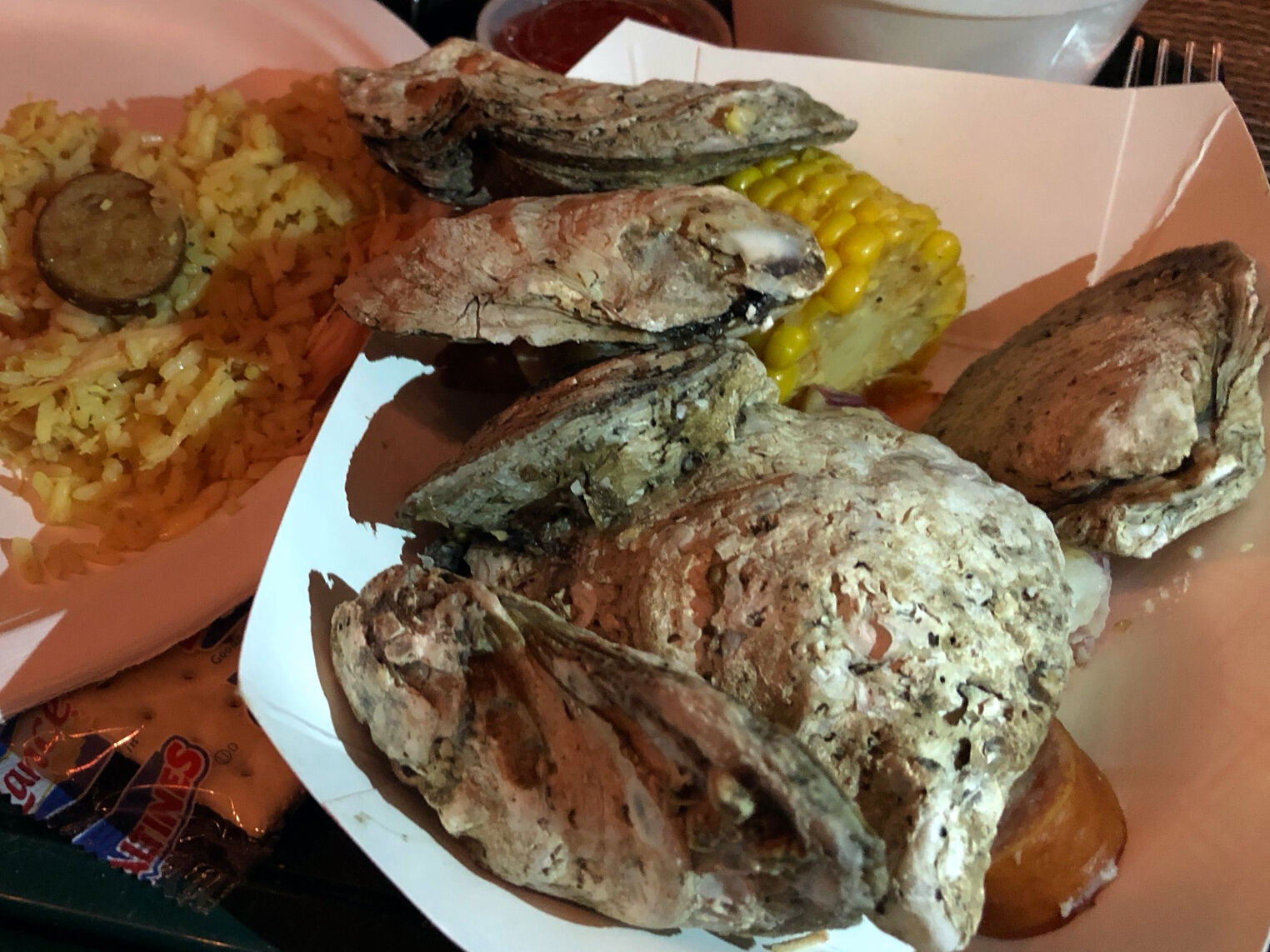 Oysters at Brookgreen Gardens